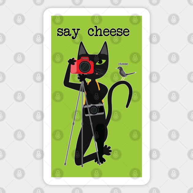 Say cheese Magnet by uncutcreations